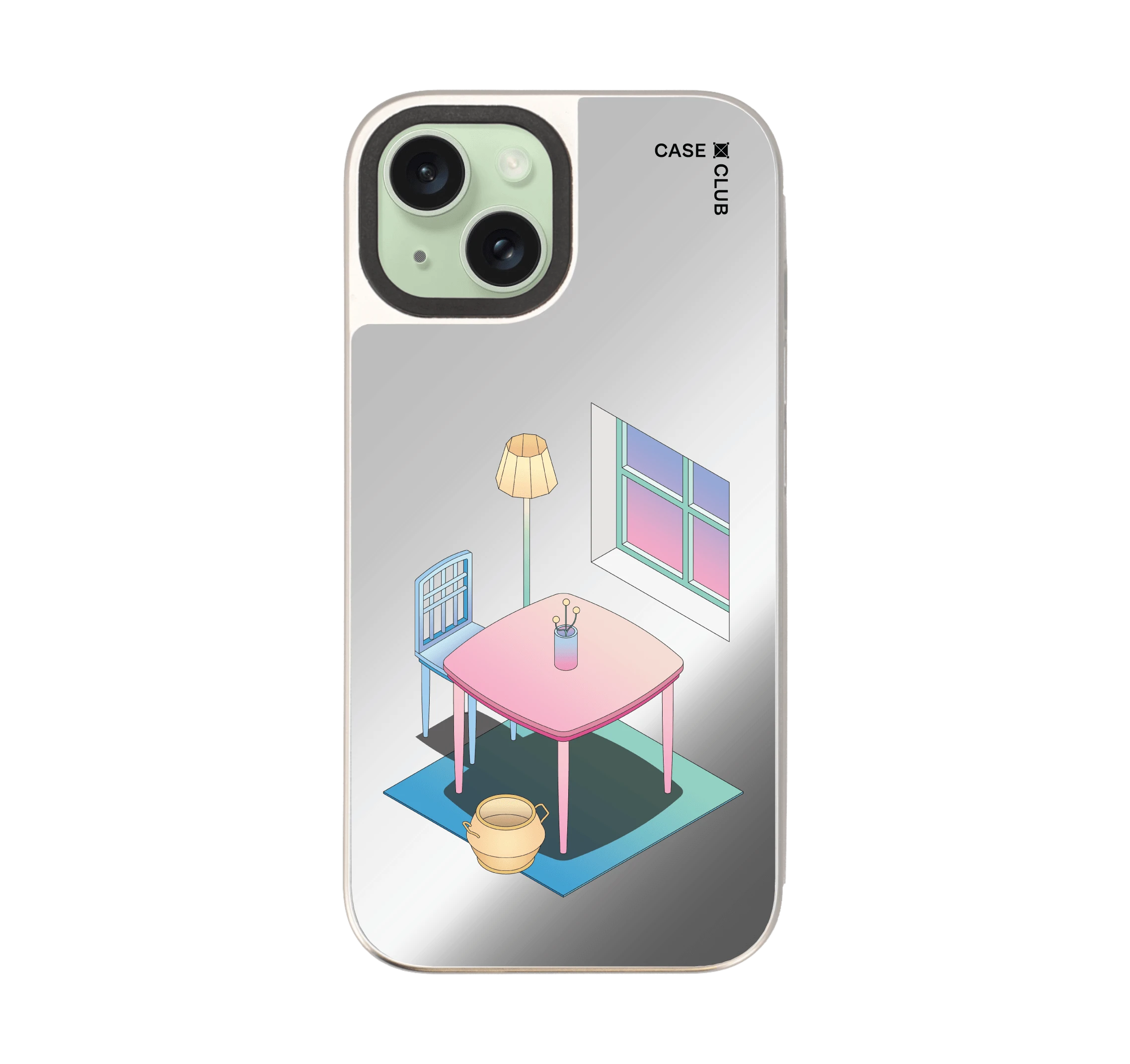 ห้องนั่งเล่นสีพาสเทล